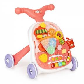 Antemergator educational 2 in 1 Huanger HE0815 - Alb cu roz