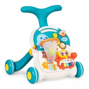 Antemergator educational 2 in 1 Huanger HE0828 - Alb cu albastru
