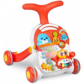 Antemergator educational 2 in 1 Ricokids RK-810 Alb cu rosu