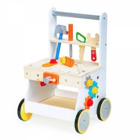 Banc de lucru, tamplarie din lemn Ecotoys TL88042 - Alb