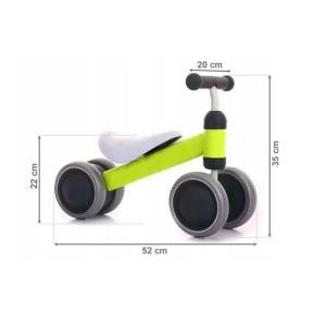 Bicicleta fara pedale Ecotoys JM-118 - Verde
