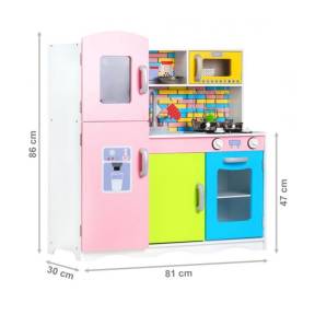 Bucatarie Colorata Ecotoys TK038 + set accesorii 