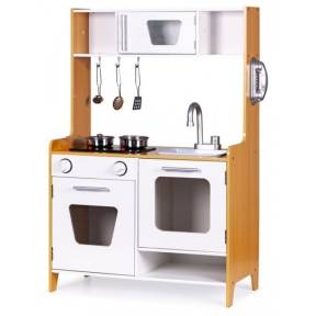 Bucatarie de lemn Ecotoys PLK534