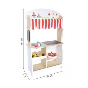 Bucatarie Ecotoys CA04063 + set accesorii