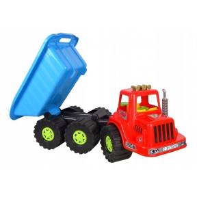 Camion pentru copii Marmat XXL, cabina rosie 