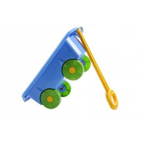 Carucior pentru jucarii Marmat - Albastru