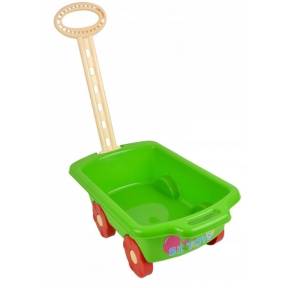 Carucior pentru jucarii Marmat - Verde