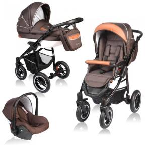 Carucior VESSANTI Crooner 3 in 1 - Brown