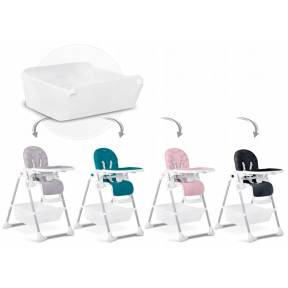 Cos de depozitare pentru scaunul de masa Nukido Tulo 704900 - Alb
