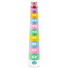 Jucarie pentru baie in forma de turn cu cifre Ricokids RK-752