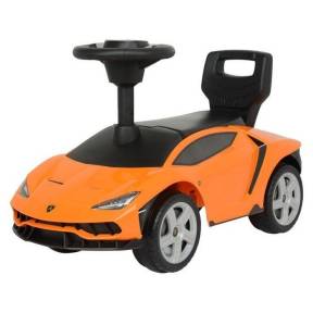Masinuta de impins Lamborghini 3726A - Portocaliu