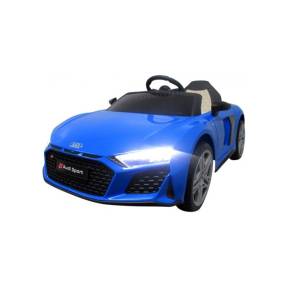 Masinuta electrica cu telecomanda Audi R8 - 107 cm R-Sport - Albastru