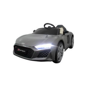 Masinuta electrica cu telecomanda Audi R8 - 107 cm R-Sport - Gri