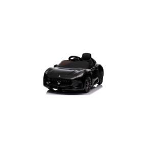 Masinuta electrica cu telecomanda MASERATI GranTurismo, 99x59.5x44 cm, varsta 1-4 ani, roti EVA, scaun din piele ECO, putere 90W - Negru