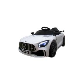 Masinuta electrica cu telecomanda Mercedes AMG GTR-S R-Sport - Alb