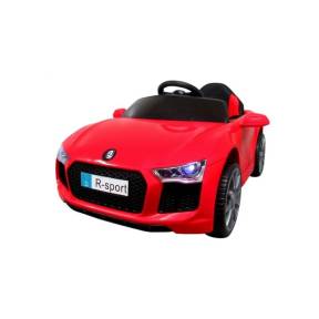 Masinuta electrica cu telecomanda, scaun din piele, Cabrio B4 628 R-Sport - Rosu