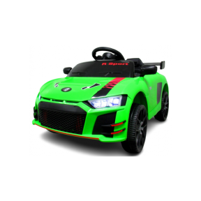 Masinuta electrica cu telecomanda si functie de balansare Cabrio A1 R-Sport - Verde (varsta 1-4 ani)