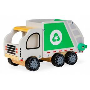 Masinuta pentru reciclare din lemn cu accesorii Ecotoys 2245