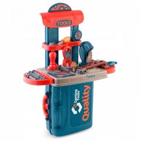 Mini atelier de lucru 3 in 1 cu unelte pentru copii Ricokids 772600