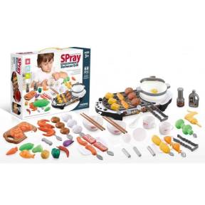 Mini bucatarie cu accesorii Ecotoys HC487931