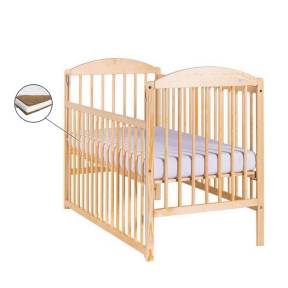 Patut Drewex Lulaya Culisant - Natur + Saltea Cocos 10 Cm
