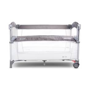 Patut pliabil Sun Baby 005 cu laterala culisanta Grey
