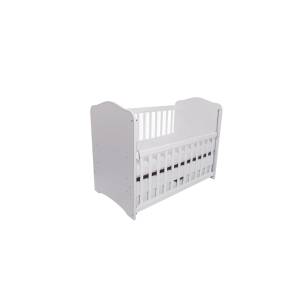 Patut VESSANTI Como culisant cu sertar - Alb + Saltea cocos confort 120 x 60 x 12 cm