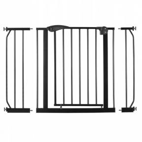 Poarta siguranta 75-115 cm RicoKids 7407 - Negru