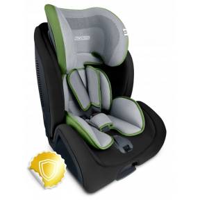 Scaun auto 9-36 Kg cu ISOFIX Ricokids Qway - Verde - Gri