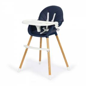 Scaun de masa 2 in 1 Ecotoys HA-004 - Bleumarin