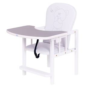 Scaun de masa Drewex Antos Bear - Silver