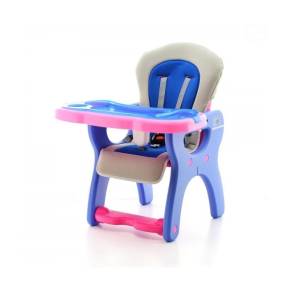 Scaun de masa multifunctional EURObaby HB - Roz