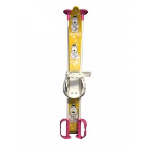 Schiuri copii Marmat 70 cm - Galben