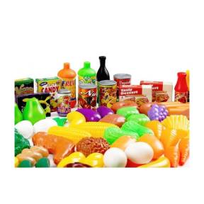 Set alimente fructe si legume Ecotoys 120 buc