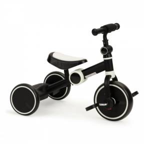 Tricicleta 2 in 1 cu pedale, pliabila, Ecotoys YM-BB-1 - Negru