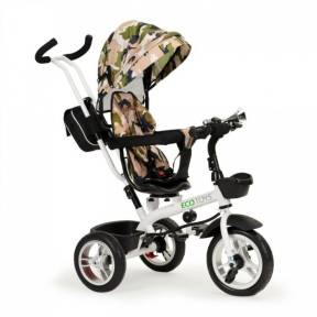 Tricicleta cu sezut reversibil Ecotoys JM-322 - Camuflaj