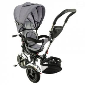Tricicleta cu sezut reversibil EURObaby T307 - Gri