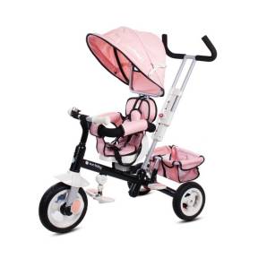 Tricicleta cu sezut reversibil Sun Baby 002 Super Trike Plus Pink
