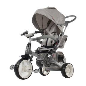 Tricicleta cu sezut reversibil Sun Baby 007 Little Tiger - Grey