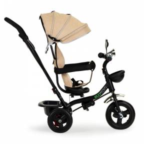 Tricicleta cu sezut rotativ Ecotoys JM-066-9 - Bej