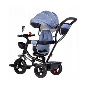 Tricicleta cu sezut rotativ Ecotoys JM-066-9 - Gri