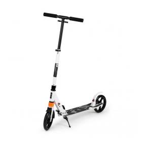 Trotineta din aluminiu ECOTOYS CS008, pliabila, alba 