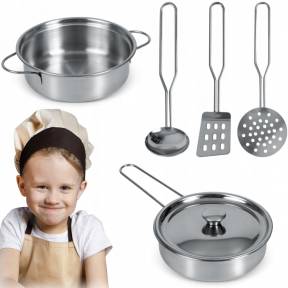 Ustensile de bucatarie pentru copii, 5 bucati, Ricokids 7839