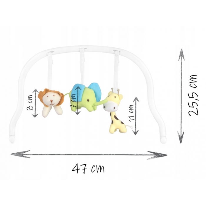Bara cu jucarii pentru scaunul de masa BELO/LINDO/TUGO Ricokids 7250 