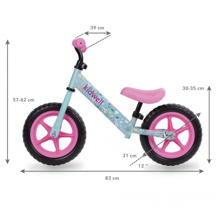 Bicicleta fara pedale Kidwell Rebel Funny Land