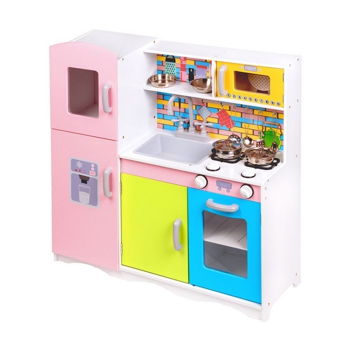 Bucatarie Colorata Ecotoys TK038 + set accesorii 