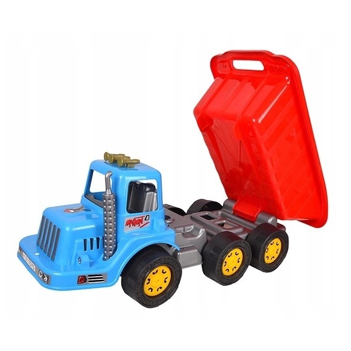 Camion pentru copii Marmat XL, cabina albastra 