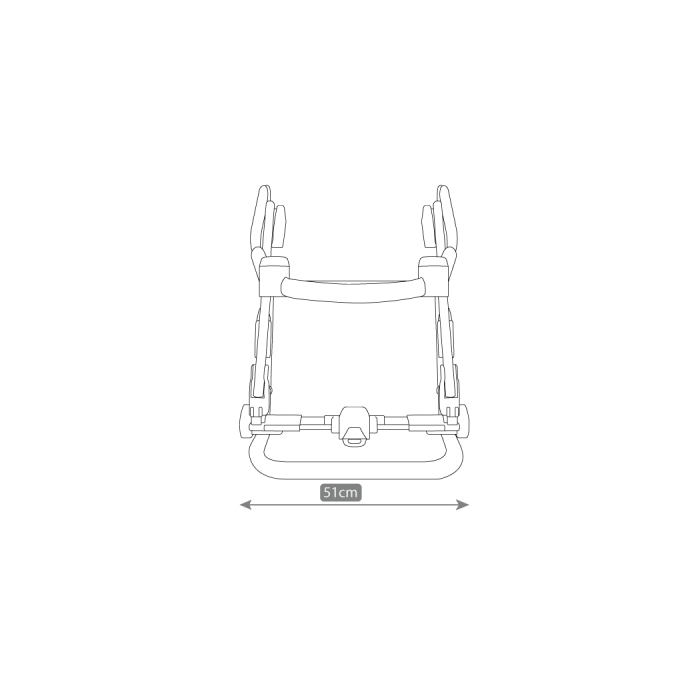 Carucior 3 in 1 Camarelo NAVO 02