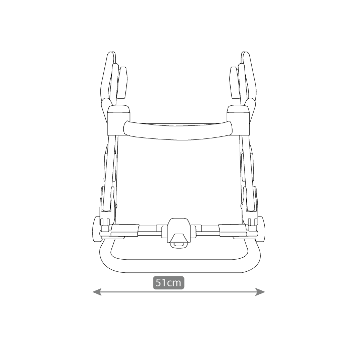 Carucior 3 in 1 Camarelo PREVIO 2