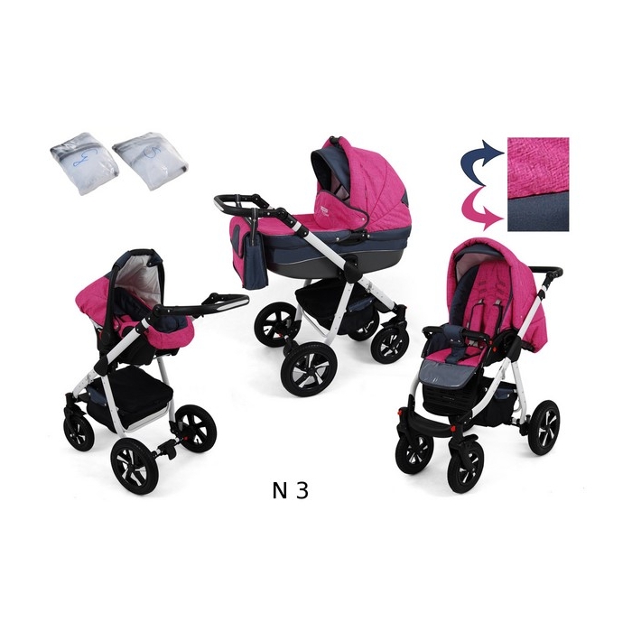 Carucior 3 in 1 Krasnal Nexxo N3